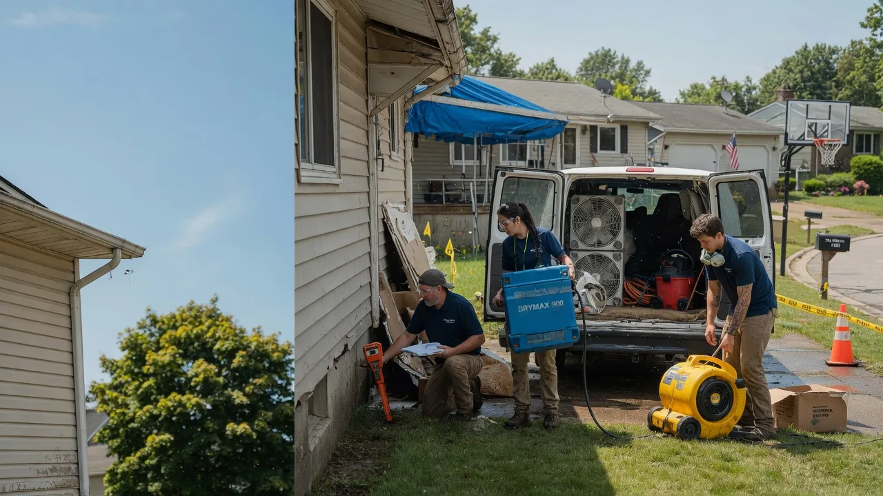 Ceiling Leak Cleanup in Mackinaw City, MI near me
